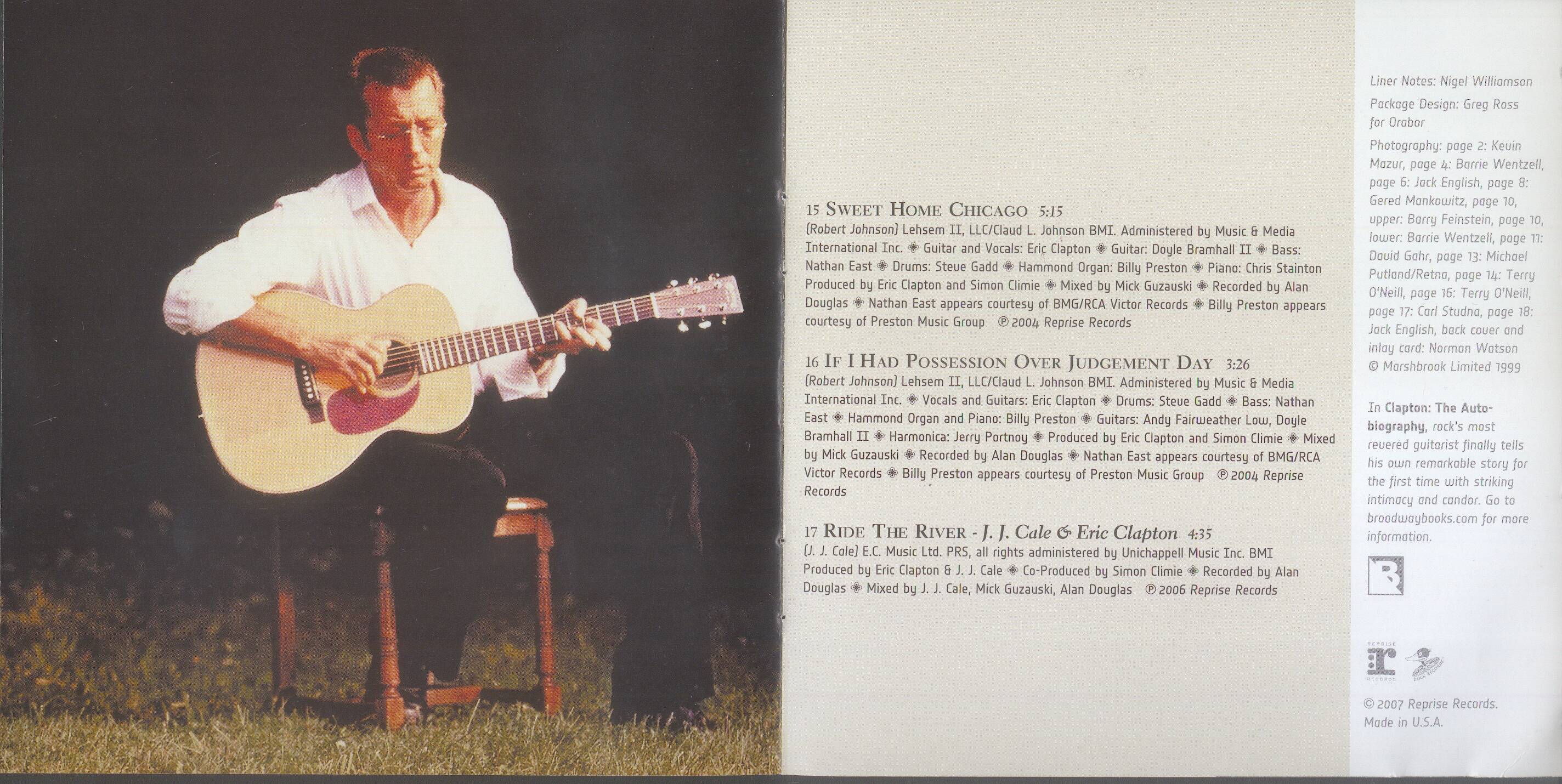 Eric Clapton Complete Clapton : Booklet2 US